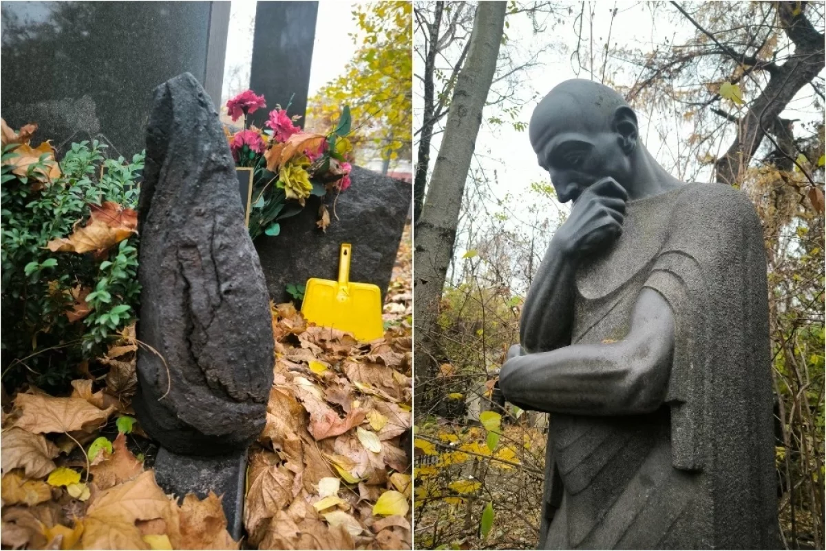 Read more about the article Скандальные памятники Новодевичьего. От «Мысли» гения до вулкана на могиле